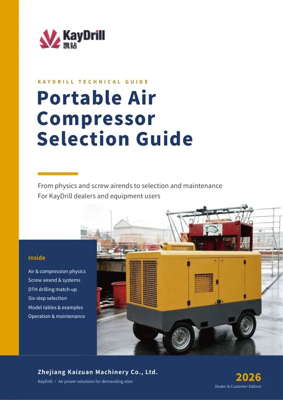 Guia de seleção de compressores de ar portáteis V3